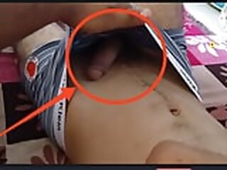 time First time cumshot to my stepbrother big monster cock in midnight first