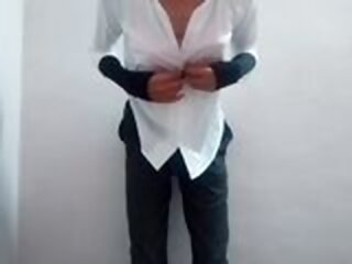crossdresser Bungler Crossdresser Sasskashi homemade xxnx Hot village boy huge gross glaze doing mere dance amateur